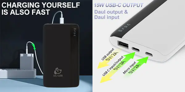 Powerbank SLuB de 12.000 mAh