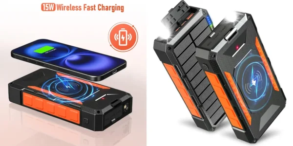 Powerbank solar ARTINABS de 26.000 mAh