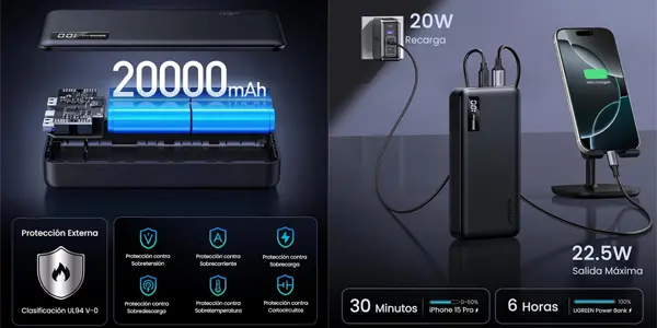 Powerbank UGREEN PB312