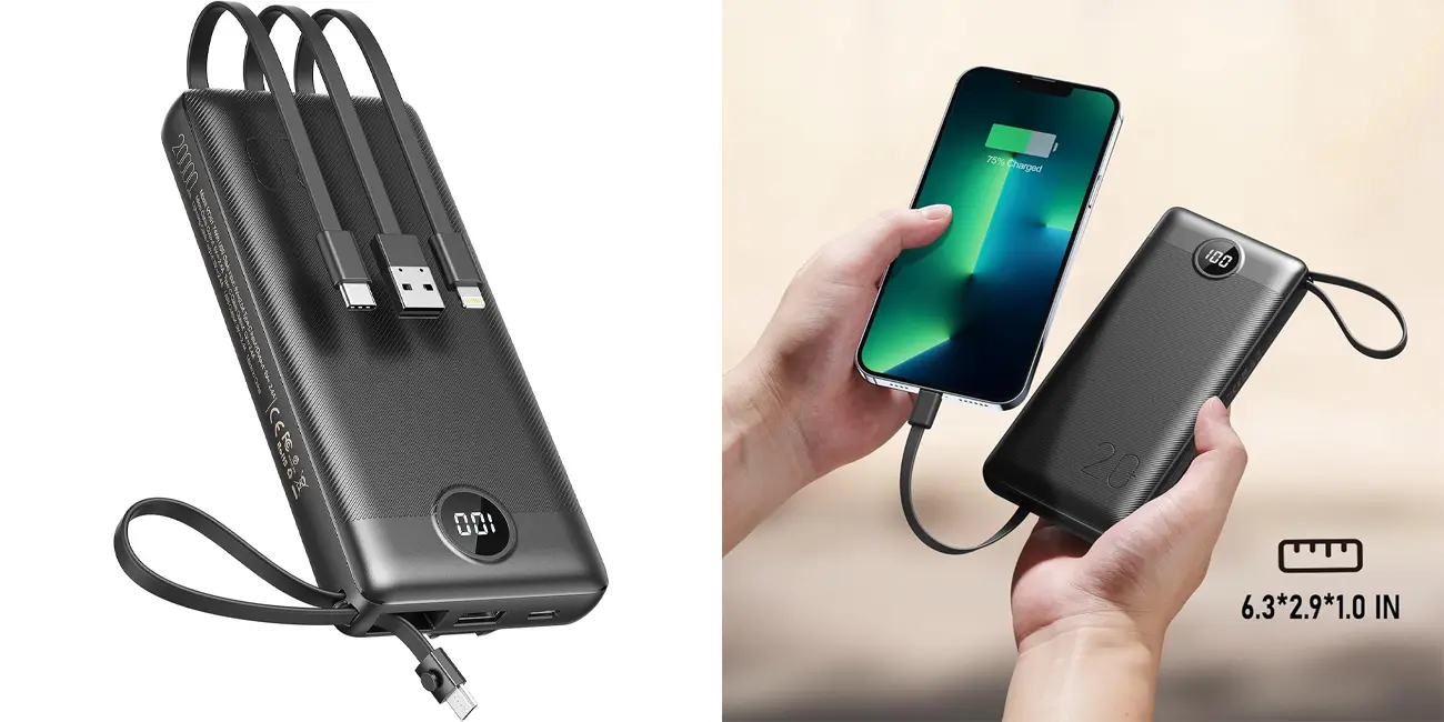 Powerbank VEEKTOMX de 20.000 mAh