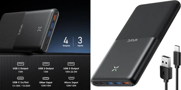Powerbank VRURC de 30.000 mAh y 22.5W