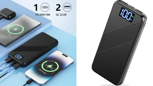 Batería portátil WKNENE de 10.000 mAh