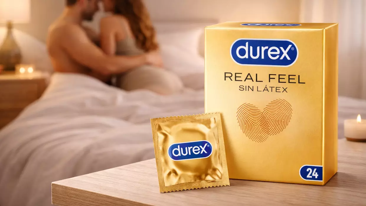 24 preservativos Durex Real Feel baratos