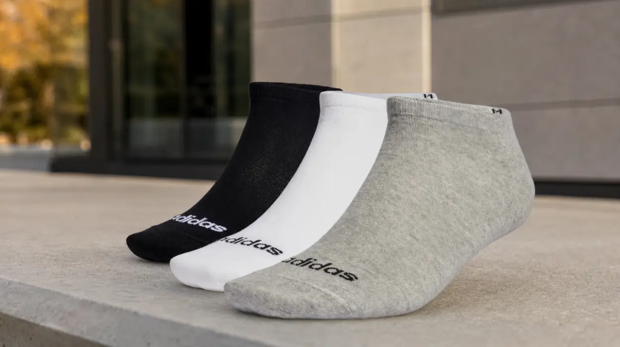 Pack x3 calcetines adidas Thin Linear unisex de caña baja