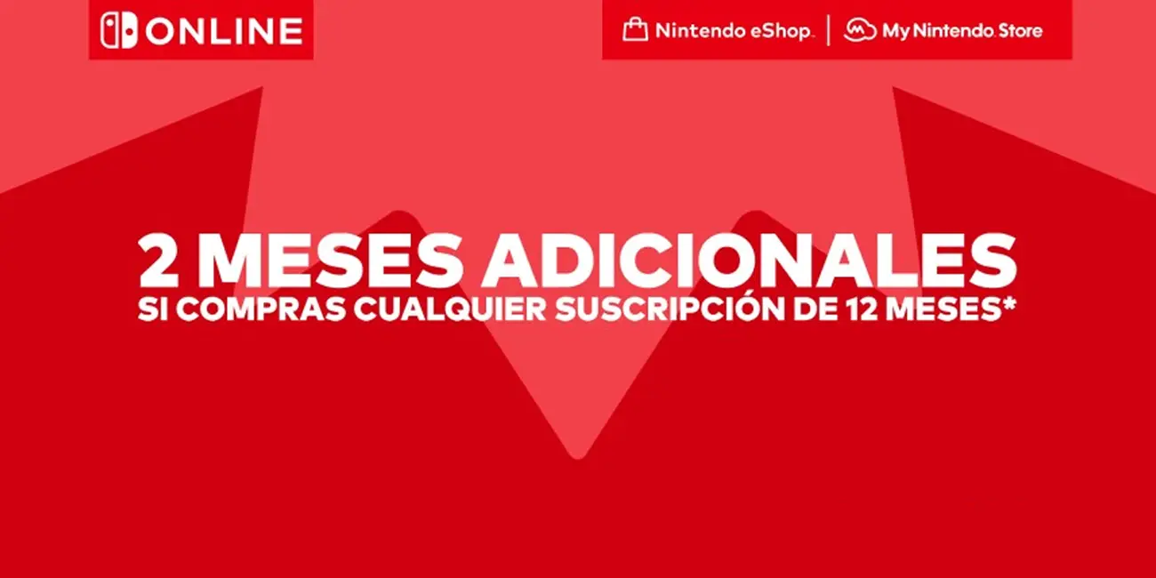 Consigue 2 meses de Nintendo Switch Online gratis
