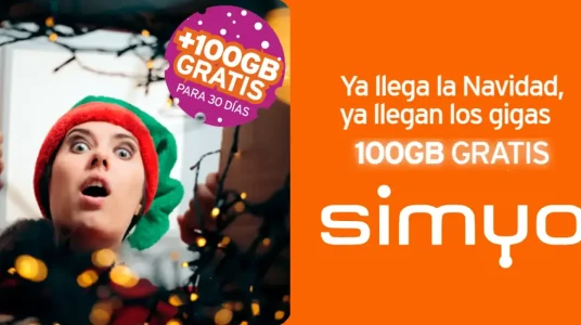 100 GB GRATIS Simyo
