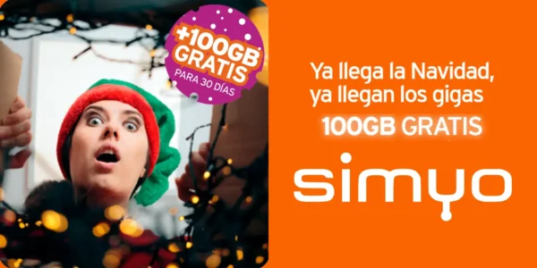 100 GB GRATIS Simyo