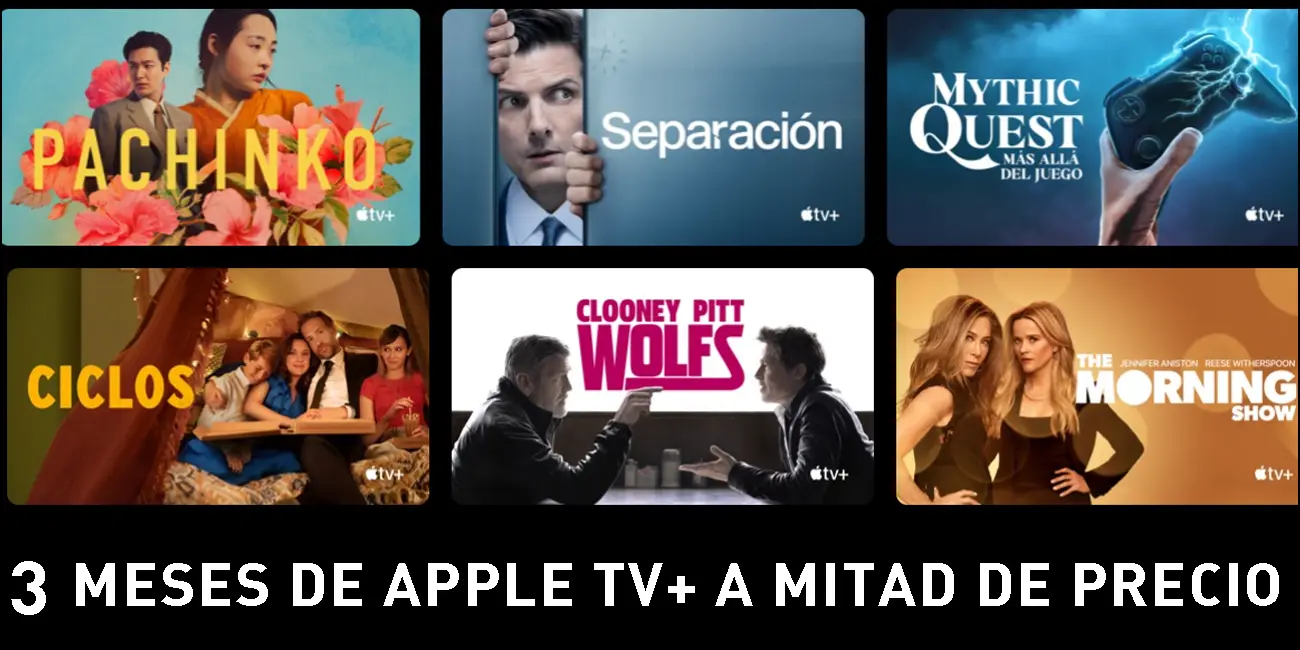 Apple TV+ a MITAD DE PRECIO