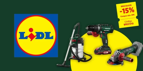 Promoción descuento herramientas de bricolaje LIDL