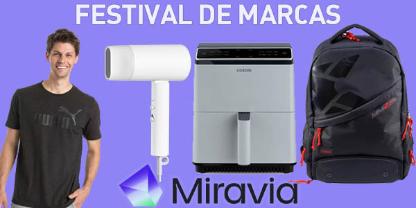 Cupón Festival Marcas Miravia