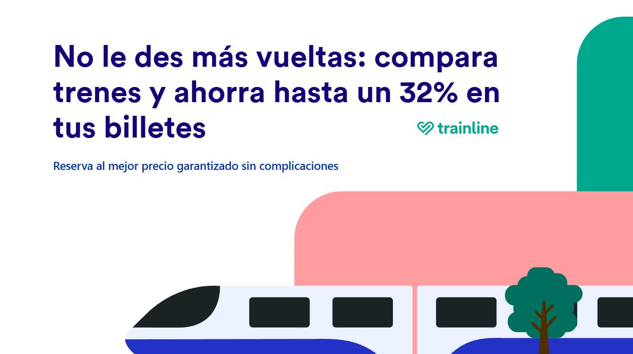 Promoción Trainline oferta
