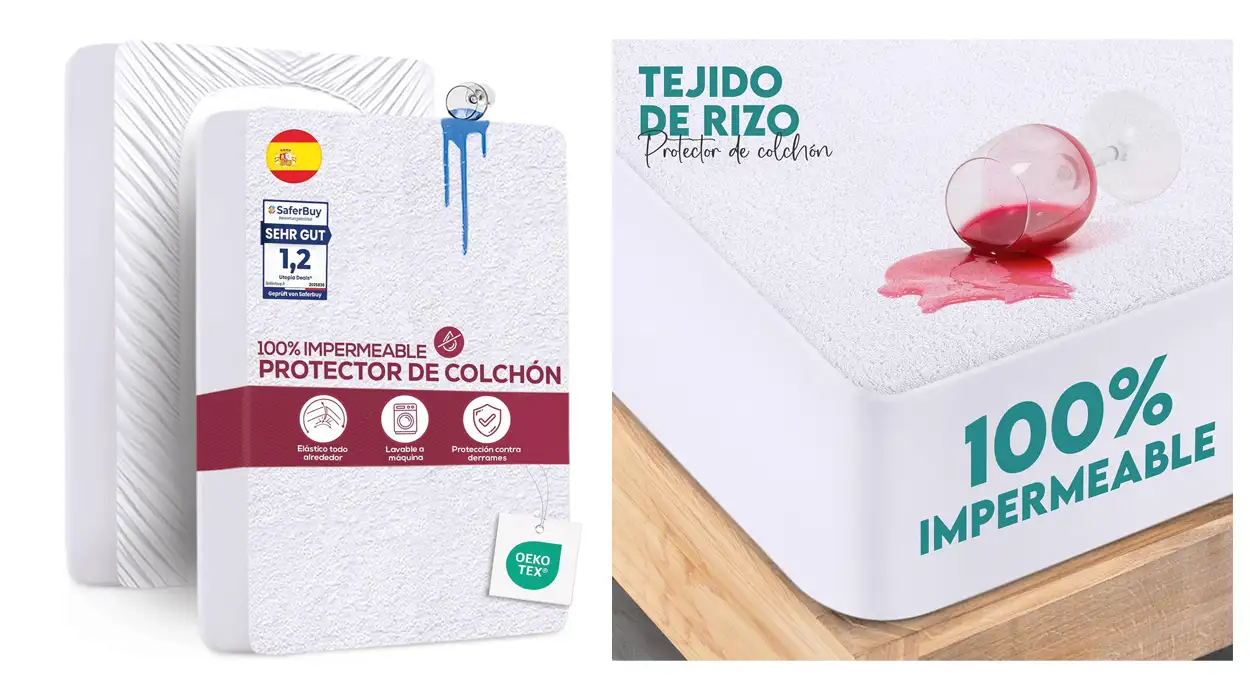 protector colchon utopia bedding impermeable barato