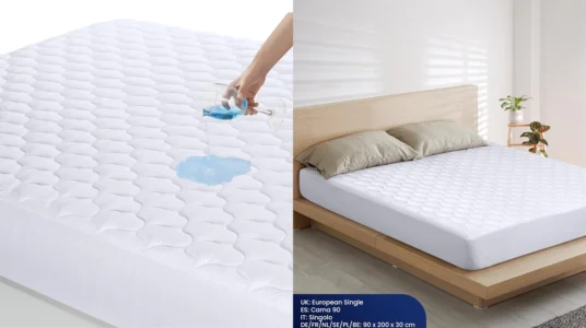 protector de colchón impermeable Utopia Bedding para cama de 90 x 200 cm