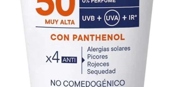 Chollo protector facial ecran sensitive spf50+ para pieles sensibles