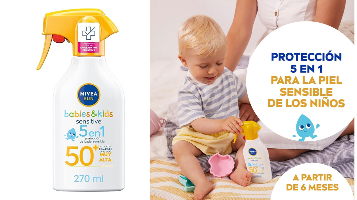 Protector Nivea Sun Babies & Kids Sensitive barato