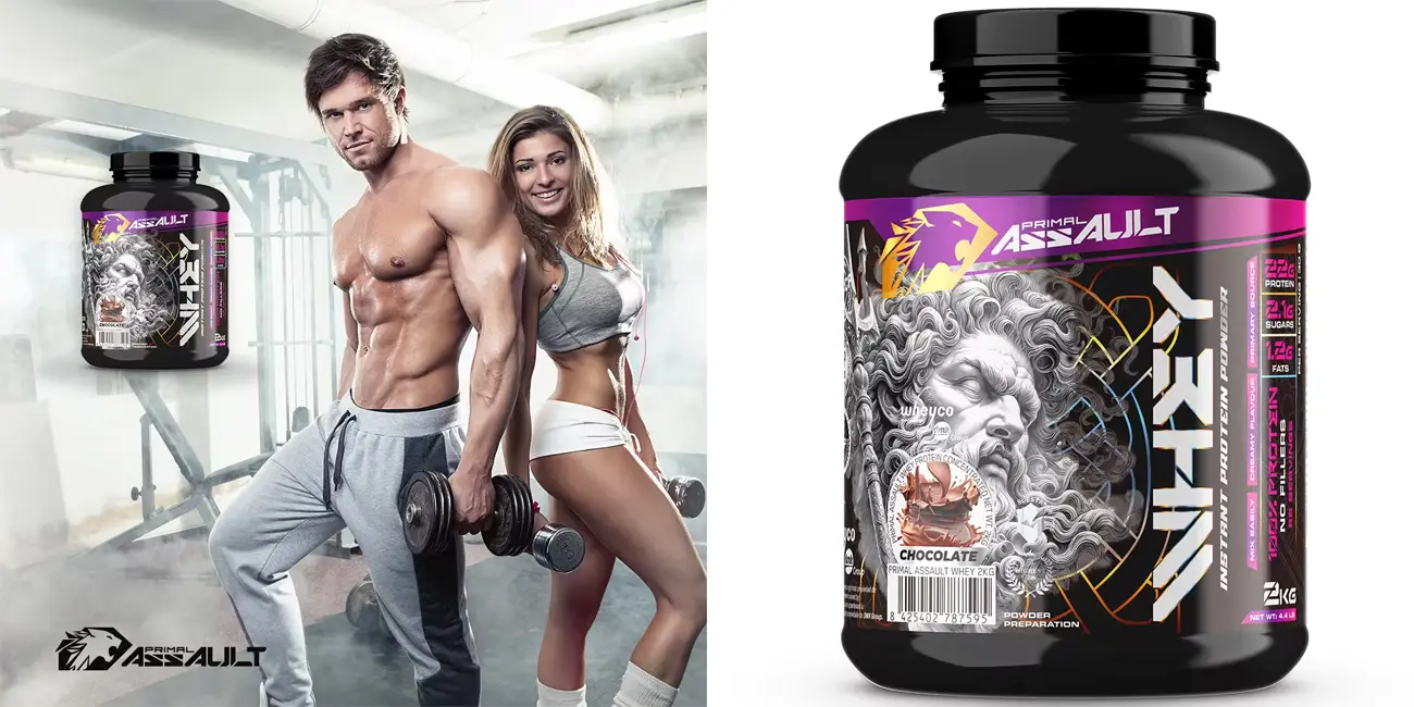 Proteína de suero WHEYCO ASSAULT de 2 kg