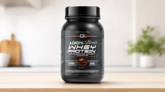 Proteína Whey DL Labs con colágeno, magnesio y aminoácidos sabor chocolate de 1 kg