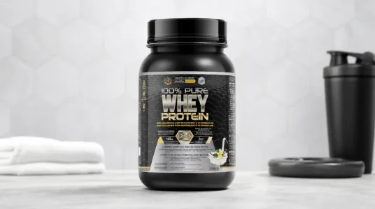 Whey Protein Healthy Fusion de 1 kg con colágeno, magnesio y vitamina B6