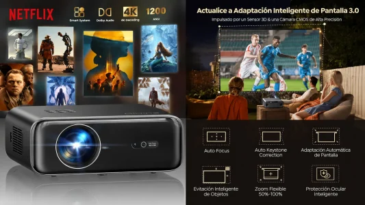 proyector WiMiUS P62Pro FullHD