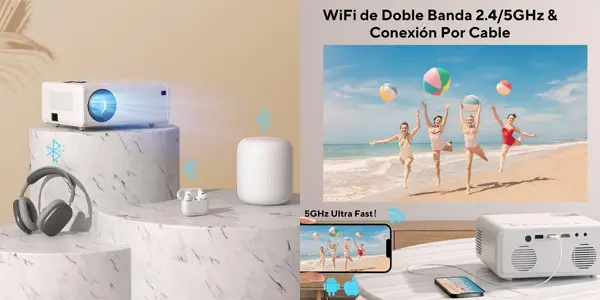 Proyector AKIYO O7 FHD WiFi