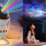 Lámpara-proyector astronauta