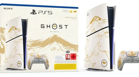 PlayStation 5 Slim (con lector) + Ghost of Yōtei