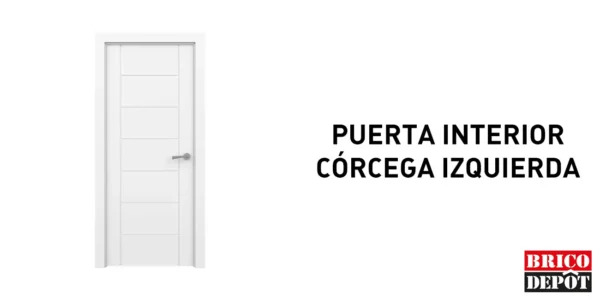 Puerta de Interior Córcega blanco