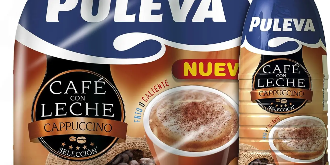 Pack x6 Puleva Café con Leche Capuccino listo para tomar de 1L