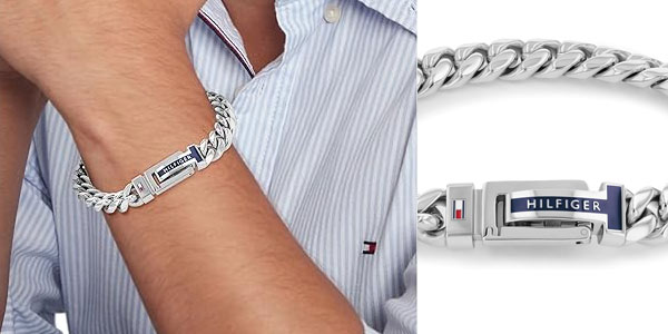 Pulsera cadena Tommy Hilfiger para hombre barata