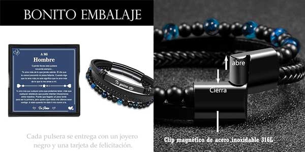 Pulsera cuero VGWON oferta