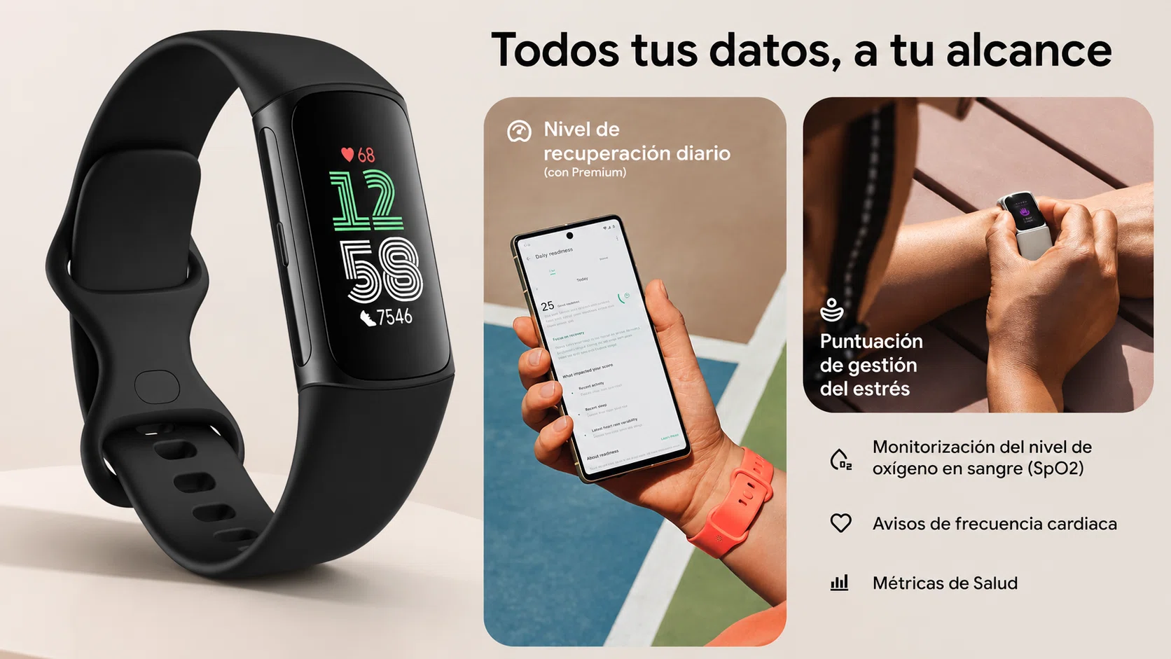 Smartwatch Google Fitbit Charge 6