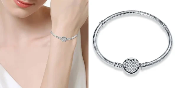 Pulsera plata de ley 925 Tinslo