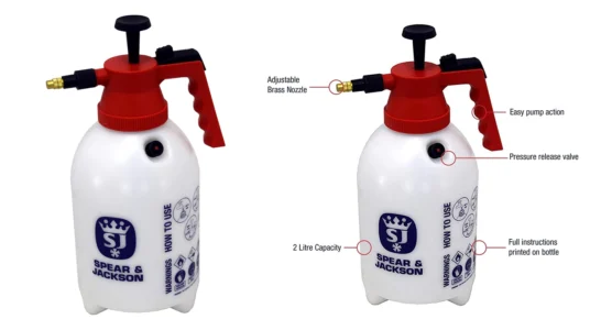 pulverizador a presión Spear & Jackson 2LPAPS de 2 litros