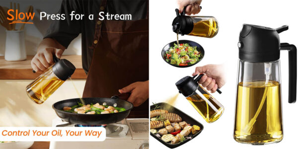 Pulverizador de aceite TrendPlain de 470ml