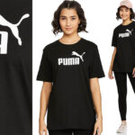 Puma ESS Logo Boyfriend Tee camiseta barata