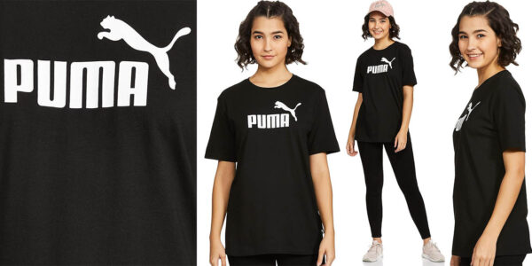 Puma ESS Logo Boyfriend Tee camiseta barata