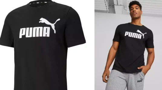 Camiseta de manga corta Puma Essentials Logo tee