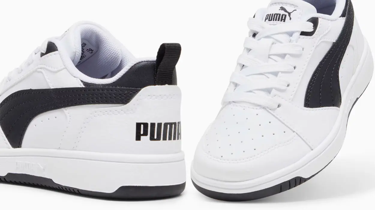 Zapatillas Puma Rebound V6 Lo para niños baratas