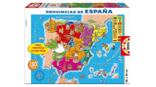 Puzle Educa Provincias España barato