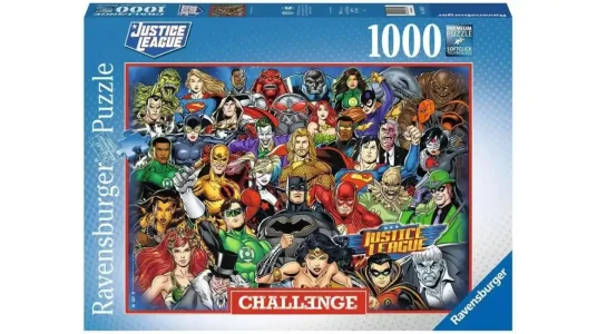 Puzle de 1.000 piezas Ravensburger DC Comics Challenge