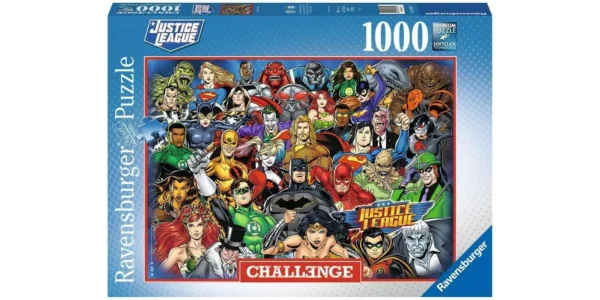 Puzle de 1.000 piezas Ravensburger DC Comics Challenge