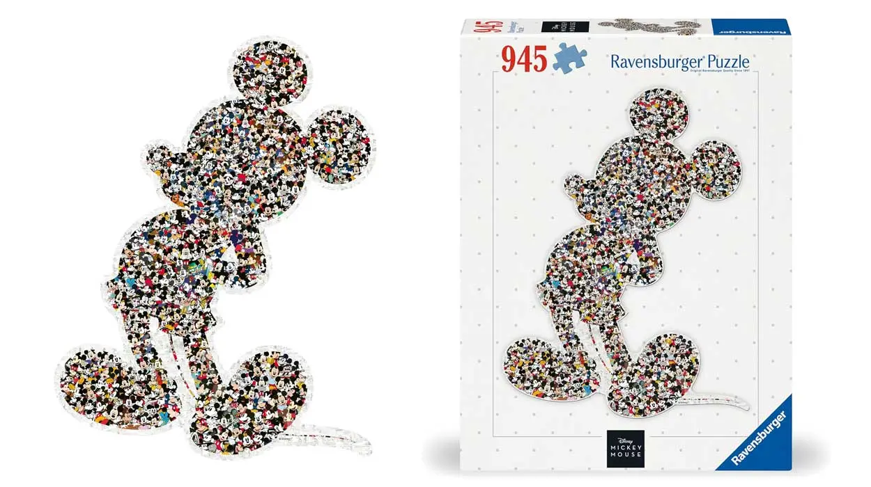 Puzle silueta Mickey Ravensburger barato