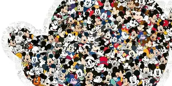 Puzle silueta Mickey Ravensburger oferta
