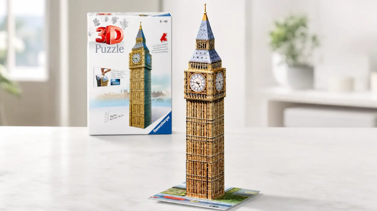 Puzzle 3D Ravensburger Big Ben para adultos y niños desde 8 años