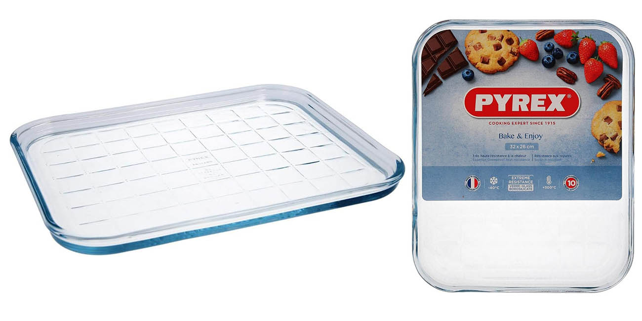 Pyrex molde plano multiusos chollo