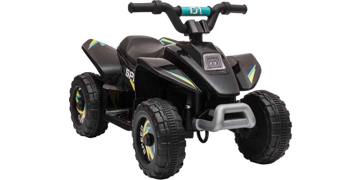 Quad eléctrico infantil HOMCOM para niños de 18 a 36 meses