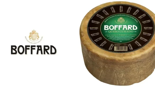 Queso curado Boffard artesano