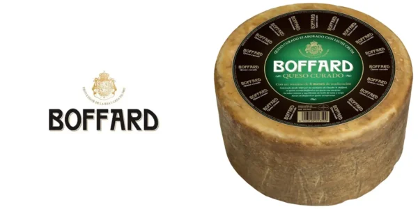 Queso curado Boffard artesano