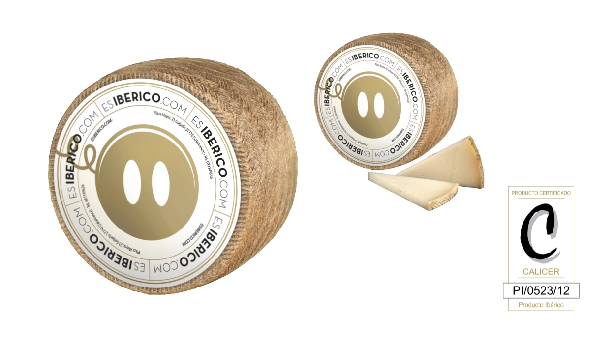 queso puro de oveja curado de 1 kg Ibérico Certificado