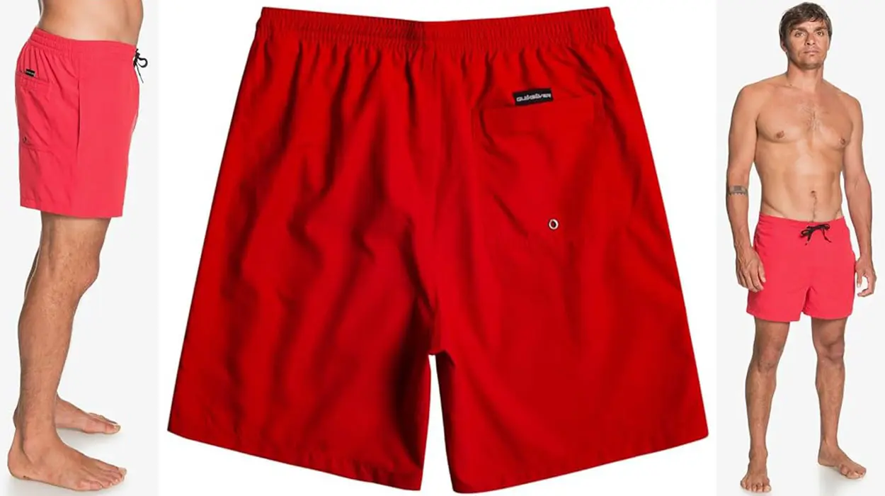 Bañador Quiksilver Everyday Solid Volley para hombre barato